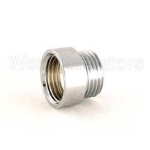 Rigid Radiator Valve Extension 1/2 BSP - Chrome Plated