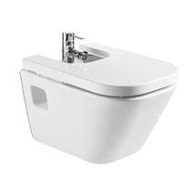 Roca - The Gap Wall hung bidet with soft-close cover