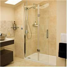 Roman - Embrace Walk In Shower Enclosure - Left handed option