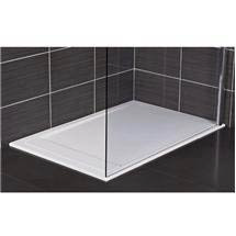 Roman - Infinity 40mm Low Profile Stone Rectangular Shower Tray - Various Size Options