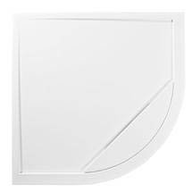 Roman - Infinity 40mm Low Profile Stone Quadrant Shower Tray - 900 x 900mm - IA9Q