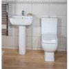 Rak Series 600 Close Coupled Dual Flush WC With Basin