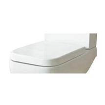 RAK Series 600 Wrap Over Plastic Toilet Seat with Soft Close Hinge