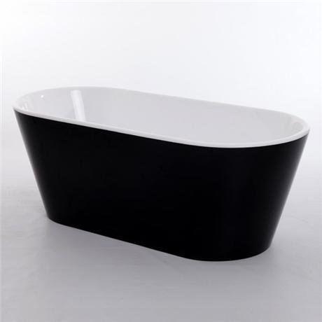 Royce Morgan Sapphire Black 1650 Luxury Freestanding Bath