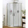 Sienna 900mm Offset Quadrant Shower Enclosure with Shower Tray & Waste