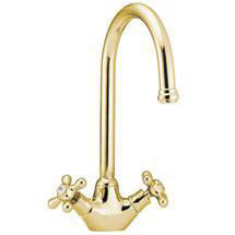 Deva Brittany Mono Sink Mixer - Gold - SM054/501