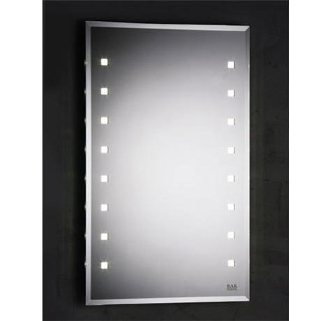 RAK Metropolitan LED Mirror with Shaving Socket & Demister Pad - SR9007