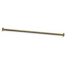 Straight Shower Curtain Rail - 1" Tube - Gold - 2 Length Options