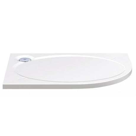 Best price for Coram Designer Slimline Offset Quadrant Shower Tray 1200x900mm Left Hand