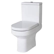 Alpha Close Coupled Pan with Cistern & Soft-Close Seat