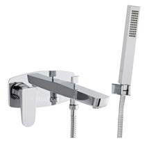 Hudson Reed - Aspire Bath Shower Mixer with shower kit & wall bracket - TAS304