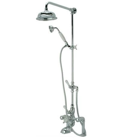 Hollys of Bath Deck Mounted Thermostatic Shower w/ Riser & Diverter