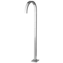Hudson Reed - Flat Freestanding Bath Spout - Chrome - TFR372