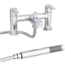 Premier - Newbury Bath Shower Mixer with Shower kit & Wall Bracket - TNB304