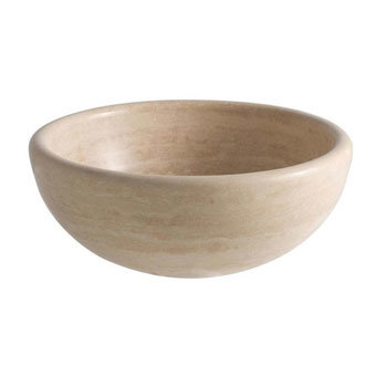 TC - Travertine Round Basin - TC-TRAVROUND