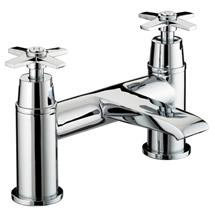Bristan Twist Contemporary Bath Filler - Chrome - TW-BF-C
