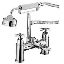  Bristan Twist Contemporary Bath Shower Mixer - Chrome - TW-BSM-C