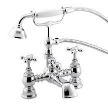 Bristan Trinity Traditional Bath Shower Mixer - Chrome - TY-BSM-C