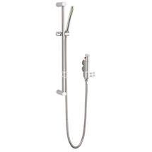 Ultra Minimalist Slider Rail Kit and Thermostatic Bar Valve- Chrome - A3214-VBS009