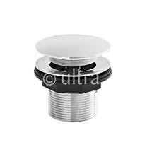 Ultra - C/P Push Button Bath Waste without Overflow - E324