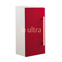 Ultra 350 x 250mm Design High Gloss Red Wall Mounted Cupboard - FDE006
