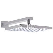Ultra Rectangular Fixed Head and Large Rectangular Shower Arm - HEAD42-ARM12