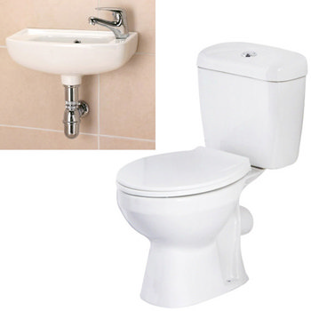 Unispace Ceramic Cloakroom Suite