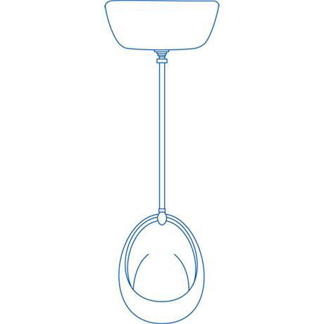 Arley - 1 Bowl Exposed Urinal System - ARL-URI-1