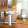 Valence Bathroom Suite 4 Piece Suite (2 Tap holes)
