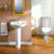 Valence Bathroom Suite 4 Piece Suite (1 Tap hole)