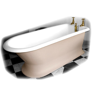 Original English Cast Iron Plunger Bath