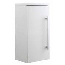 Nova 350 x 250mm High Gloss White Wall Mounted Cupboard - VTY071