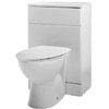 WC Pan & Soft-Close Seat with Cistern & High Gloss White 330mm Back to Wall Unit