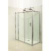 Burlington 120cm Traditional Sliding Shower Door with 30cm Inline Panel and 80cm Side Panel