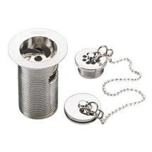 Bristan - Luxury Vanity Waste with Brass Plug - Chrome - W-VAN5-C