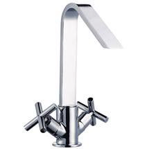 Tiber - Minimal Basin Mono w/ Swivel Spout & Pop-Up Waste - W1310