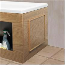 Croydex - Kingston End Bath Panel - Oak Veneer - WB685076