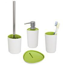 Wenko Alcamo Green Bath Accessories Set