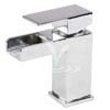 Plaza Waterfall Mono Basin Mixer with Waste - Chrome