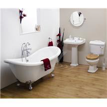 Winchester Traditional Freestanding Double Ended Slipper Suite