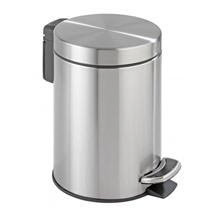 Wenko - Easy Close 3 Litre Pedal Bin - Stainless Steel - 18443100
