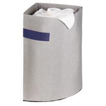 Wenko - Polycotton Corner Laundry Bin - 36621100