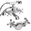 Viscount Range Mono Basin & Bath Shower Mixer -  Chrome