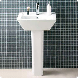 Zeto 1 Tap Hole 550 Basin and Pedestal Set