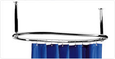 Shaped Curtain Rails