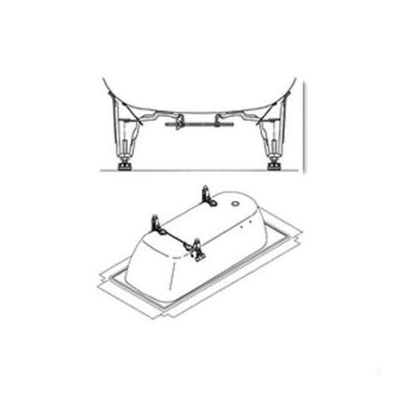 Kaldewei - Eurowa Leg Set - For all Eurowa's - 5039
