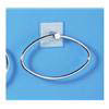 Towel Ring w/Frosted Glass