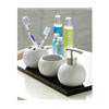3pc Ceramic Cream Bathroom Set