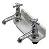 Original French Wall Mounted Taps with Integral Soap Dish