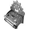 Decorative Nickel Plated Toilet Roll Holder